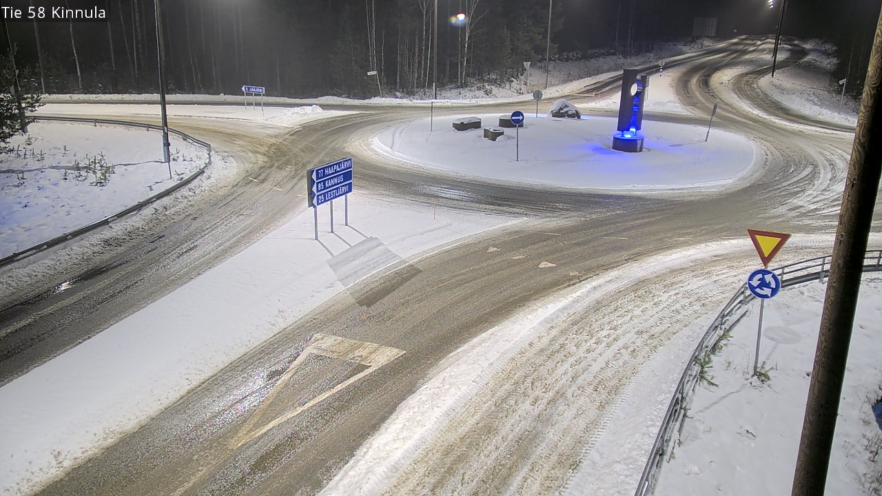 Weather Camera Image Road 58 Kinnula, Kinnula, Keski-Suomi