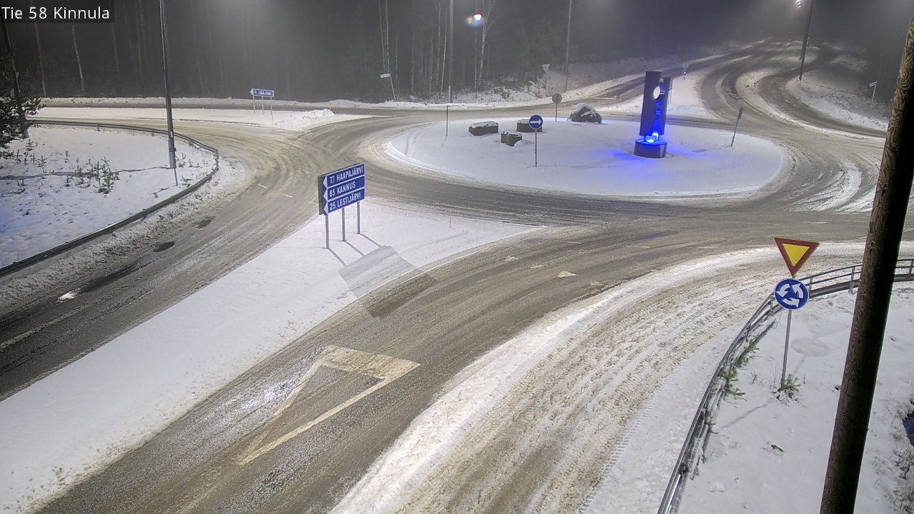 Weather Camera Image Road 58 Kinnula, Kinnula, Keski-Suomi