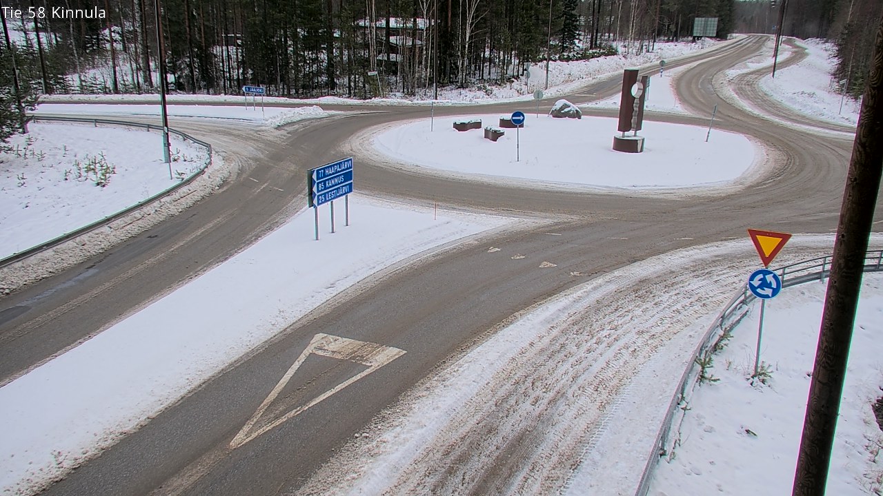Weather Camera Image Väg 58 Kinnula, Kinnula, Keski-Suomi