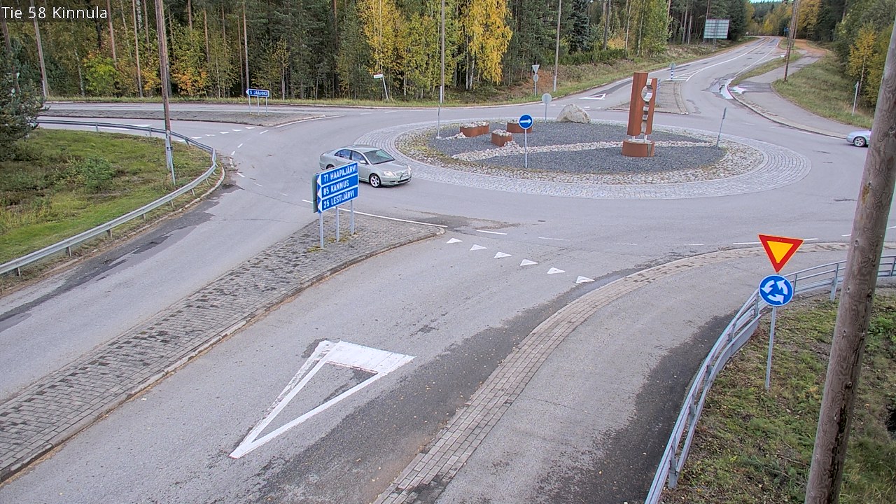 Weather Camera Image Road 58 Kinnula, Kinnula, Keski-Suomi
