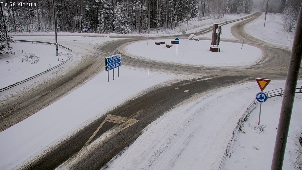 Weather Camera Image Road 58 Kinnula, Kinnula, Keski-Suomi