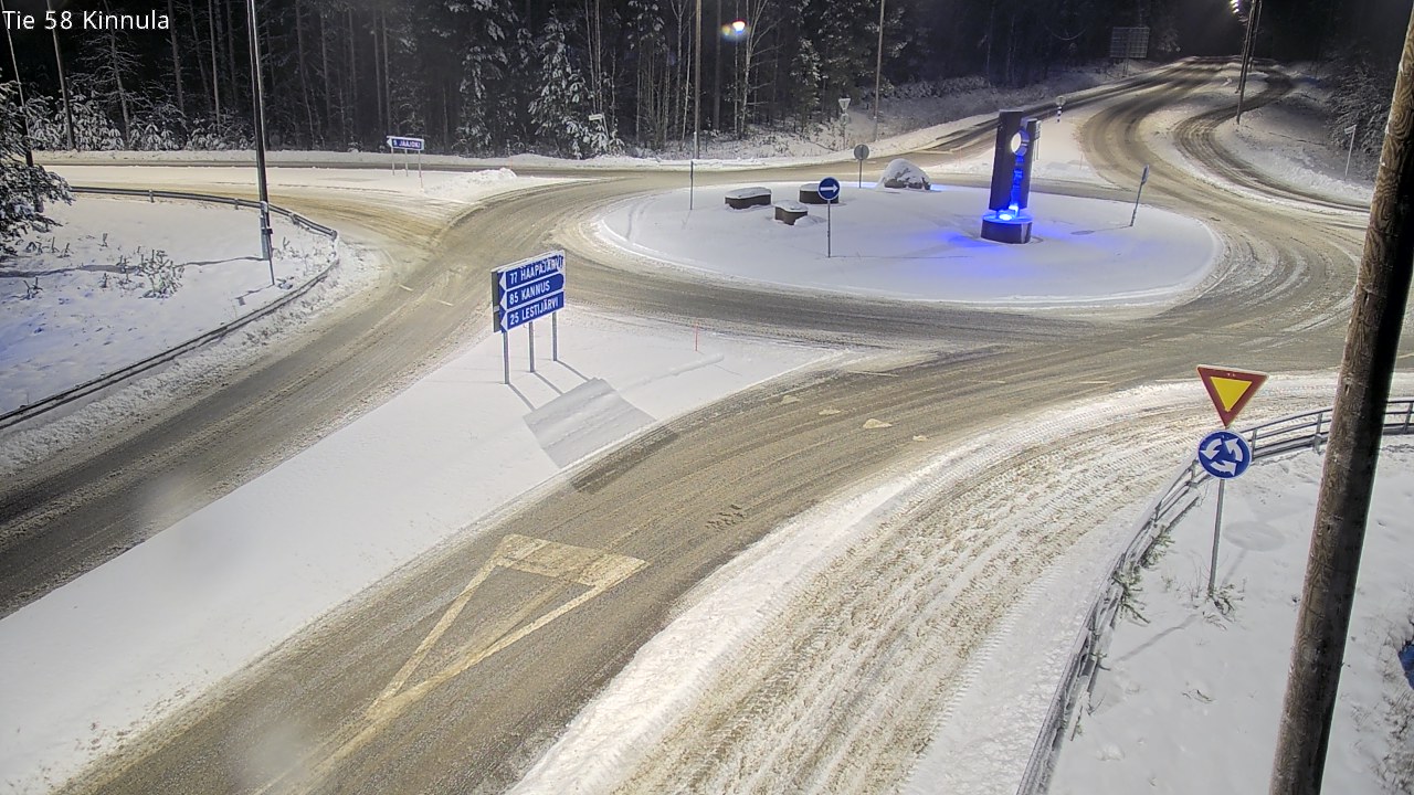 Weather Camera Image Road 58 Kinnula, Kinnula, Keski-Suomi