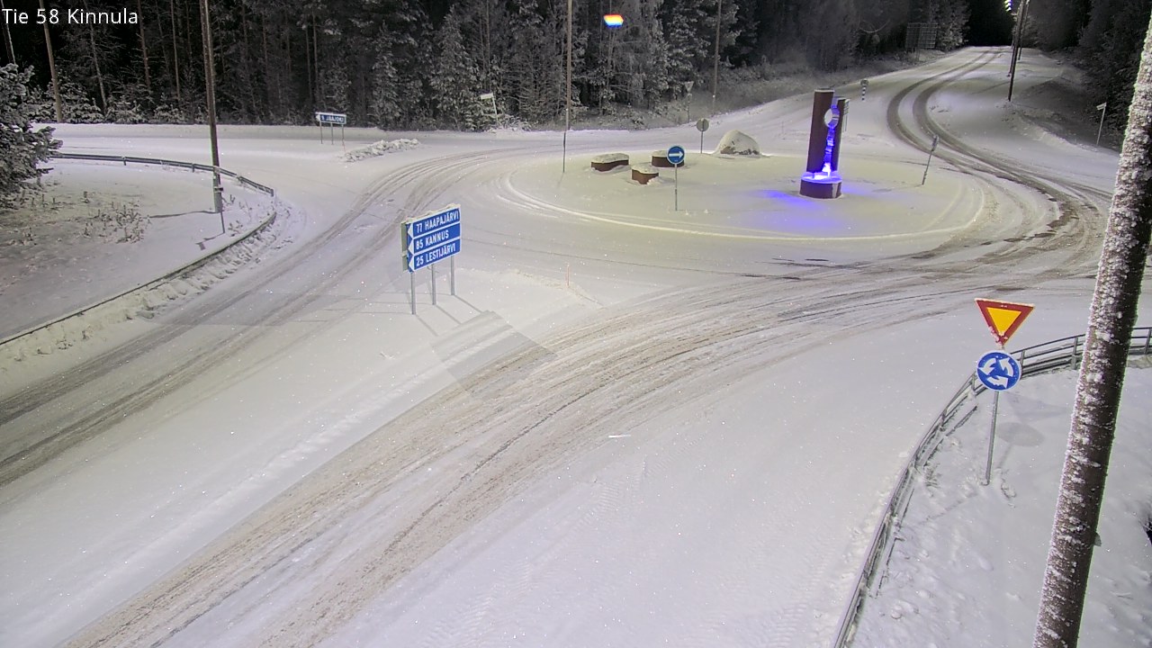 Kelikamerat Kuva Tie 58 Kinnula, Kinnula, Keski-Suomi