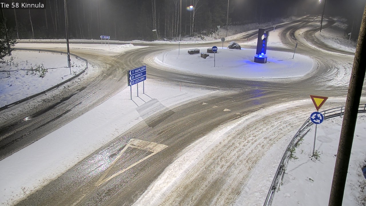 Weather Camera Image Road 58 Kinnula, Kinnula, Keski-Suomi