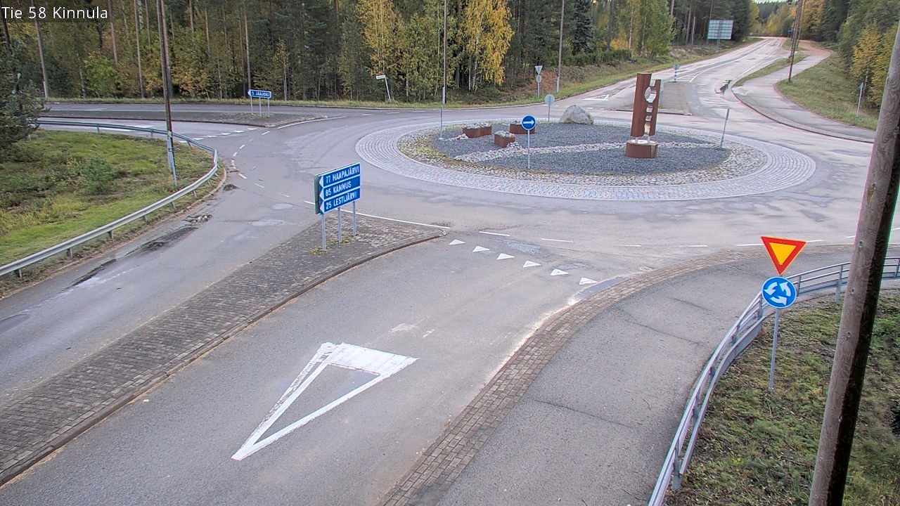 Weather Camera Image Väg 58 Kinnula, Kinnula, Keski-Suomi