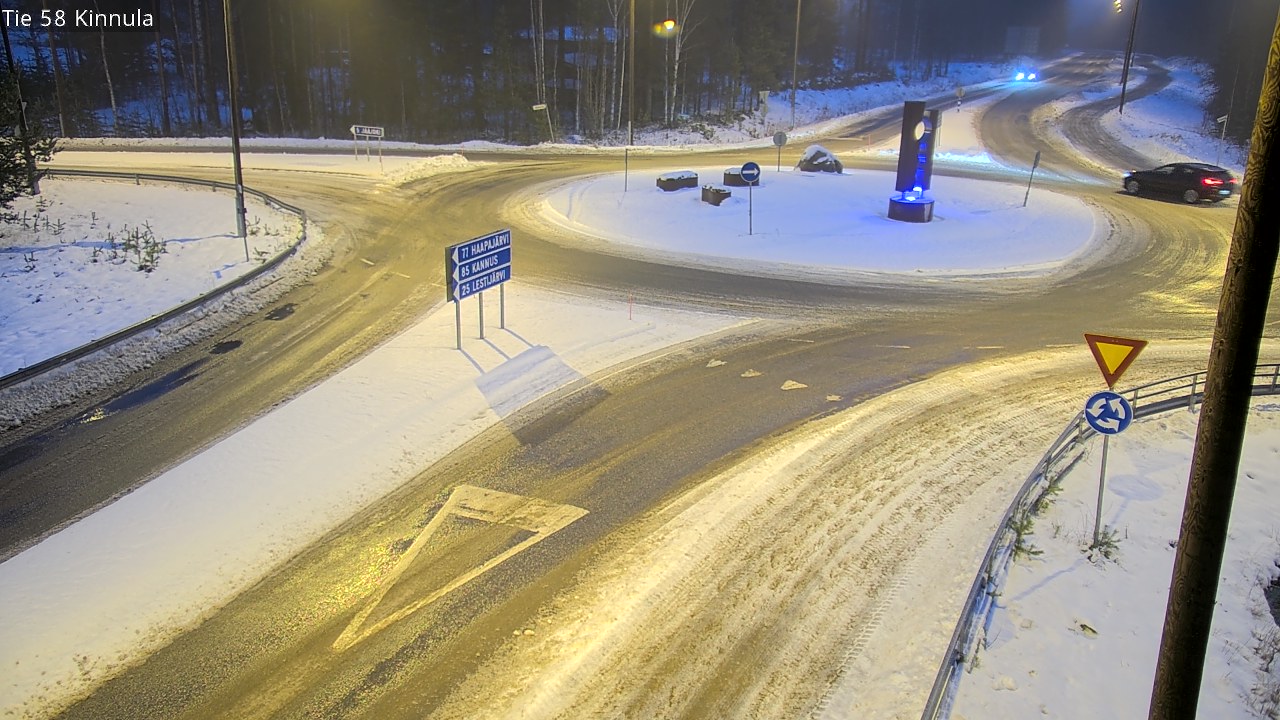 Weather Camera Image Väg 58 Kinnula, Kinnula, Keski-Suomi