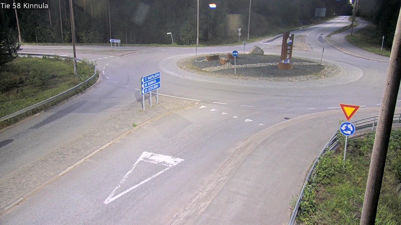 Weather Camera Image Road 58 Kinnula, Kinnula, Keski-Suomi
