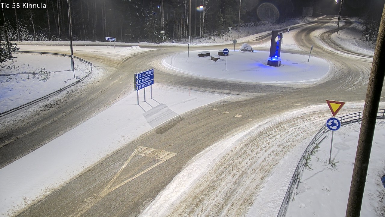 Weather Camera Image Road 58 Kinnula, Kinnula, Keski-Suomi