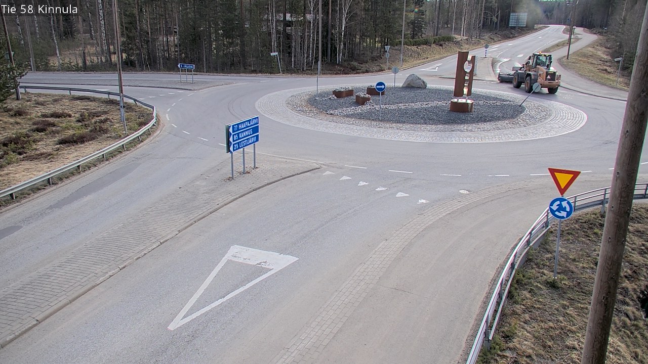 Weather Camera Image Väg 58 Kinnula, Kinnula, Keski-Suomi