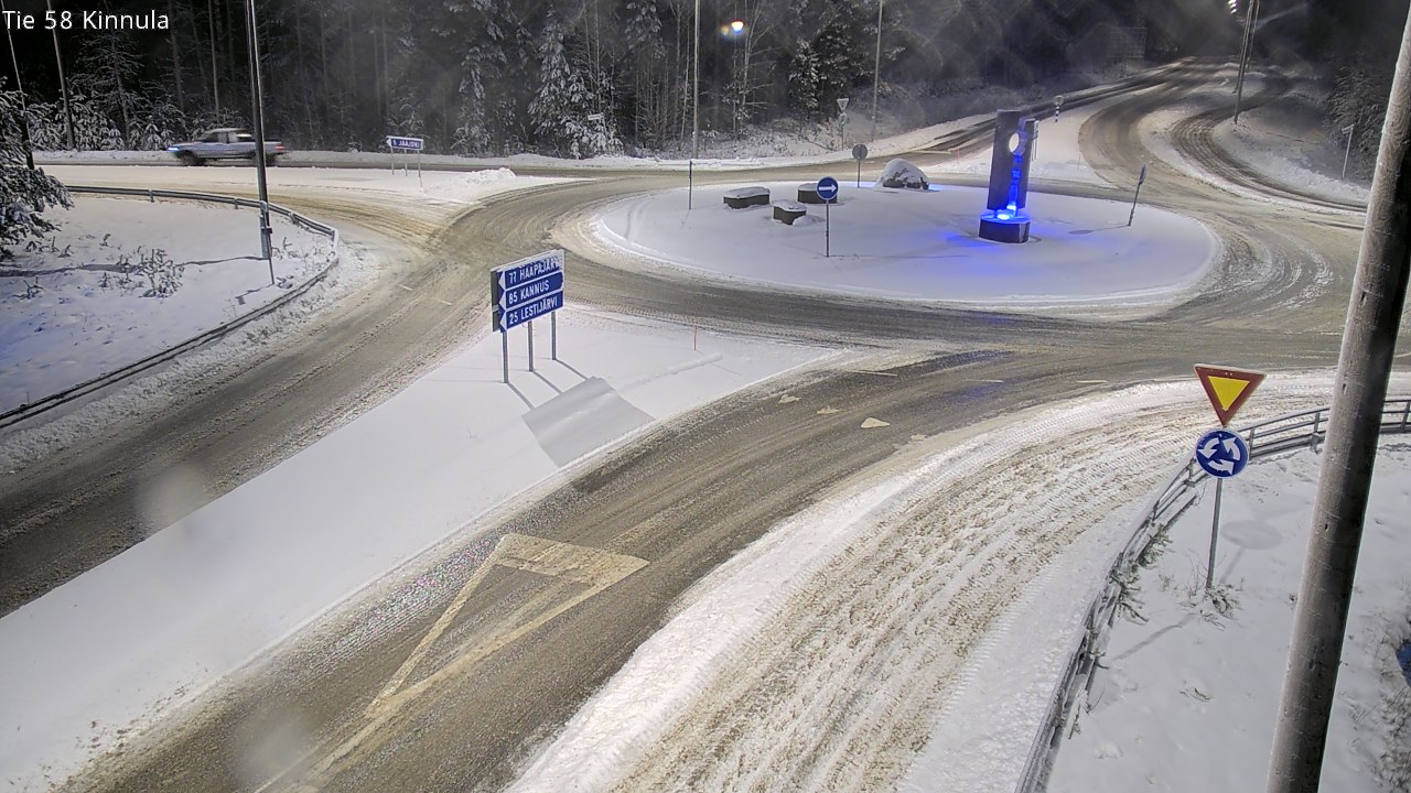 Weather Camera Image Road 58 Kinnula, Kinnula, Keski-Suomi