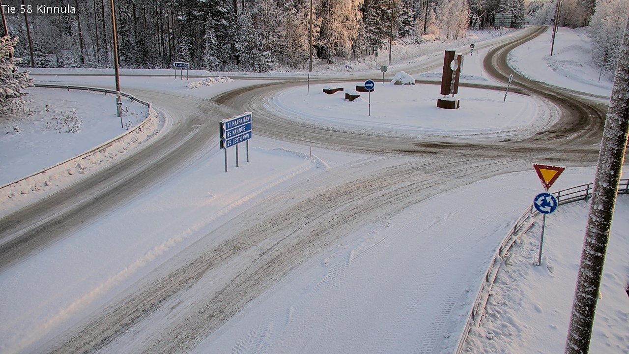 Kelikamerat Kuva Tie 58 Kinnula, Kinnula, Keski-Suomi