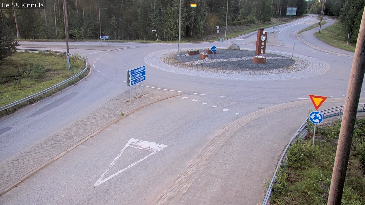 Weather Camera Image Road 58 Kinnula, Kinnula, Keski-Suomi