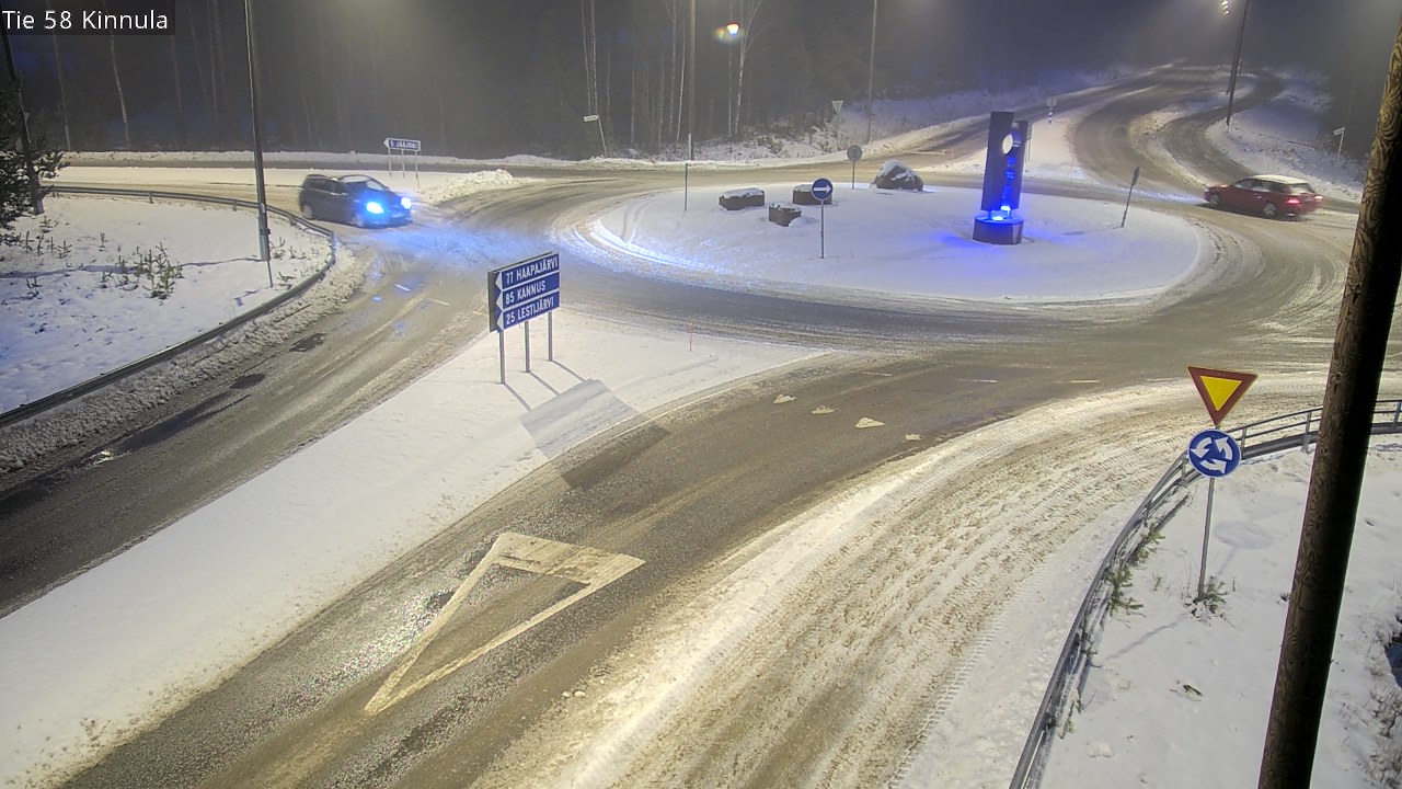 Weather Camera Image Väg 58 Kinnula, Kinnula, Keski-Suomi