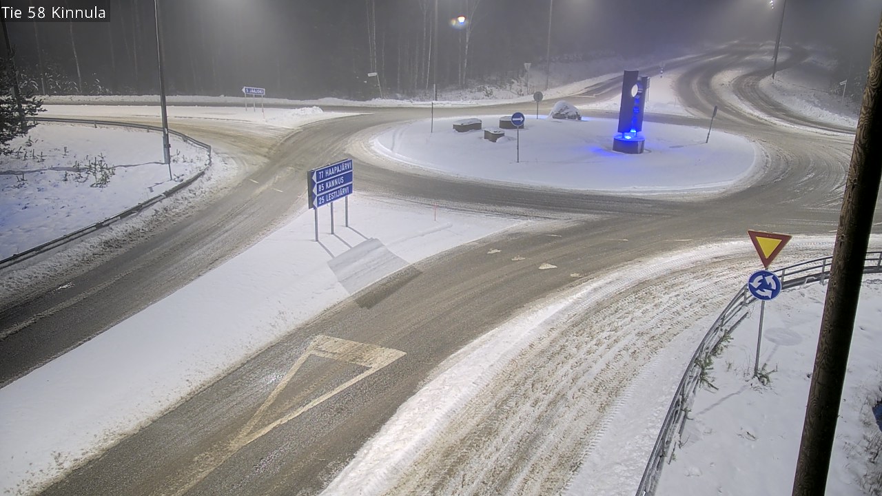 Weather Camera Image Road 58 Kinnula, Kinnula, Keski-Suomi
