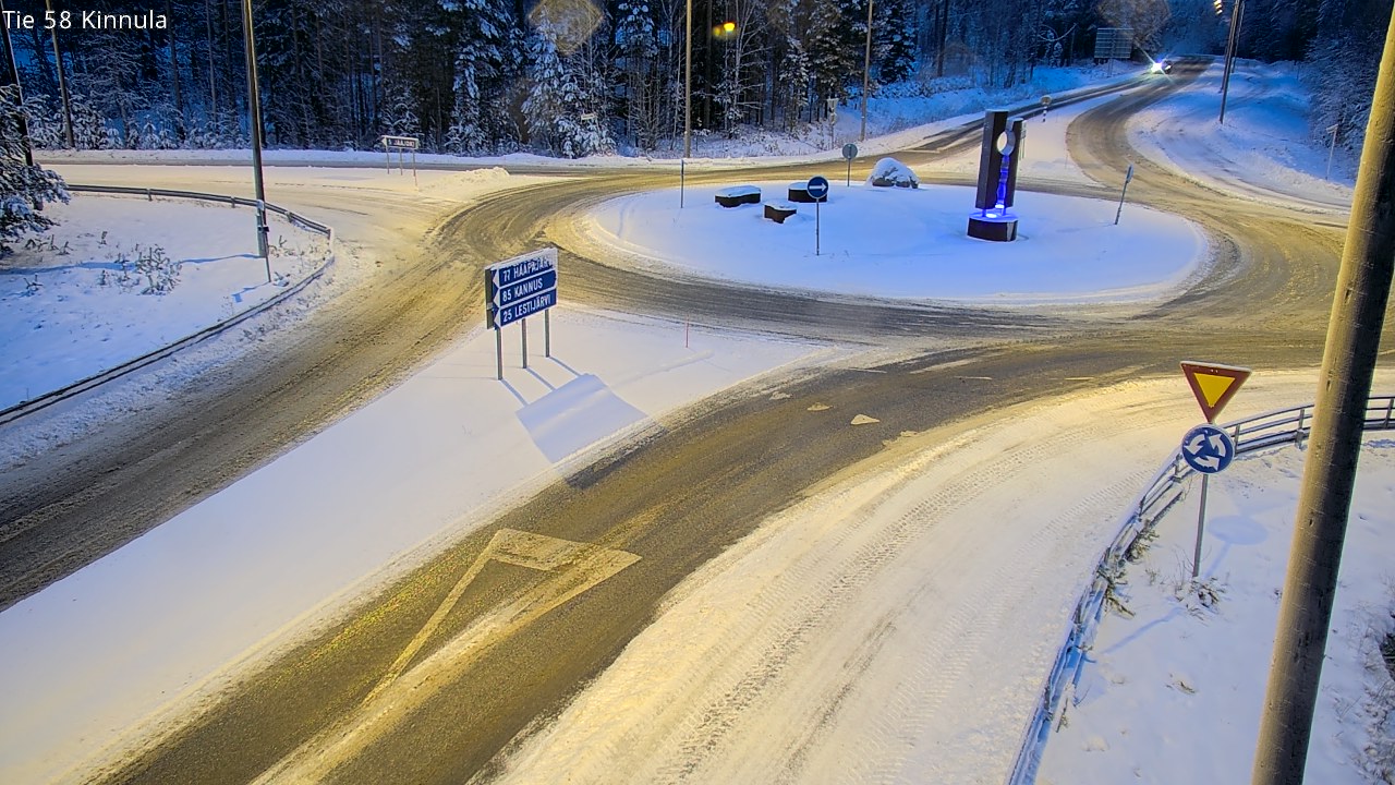 Weather Camera Image Road 58 Kinnula, Kinnula, Keski-Suomi