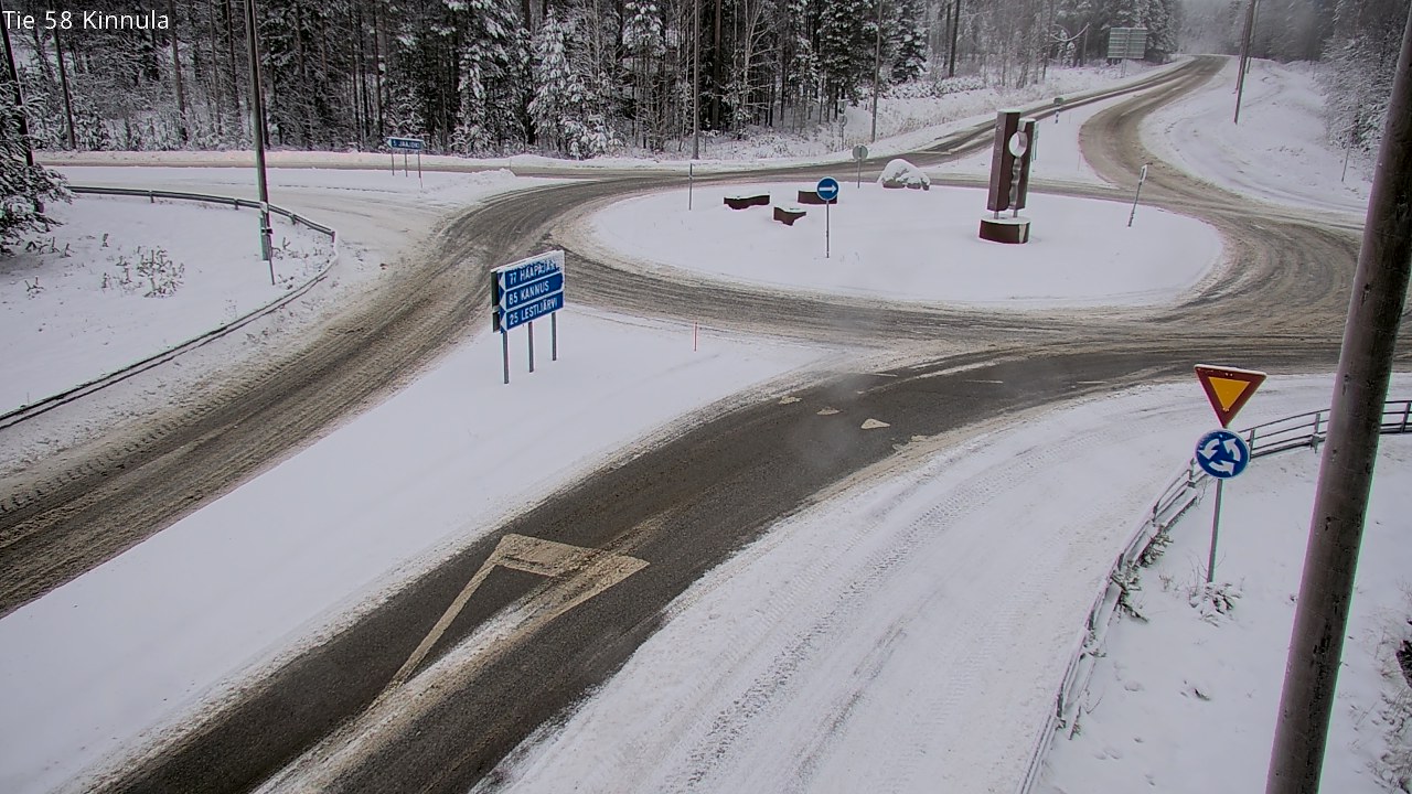 Weather Camera Image Road 58 Kinnula, Kinnula, Keski-Suomi