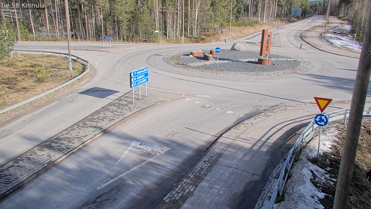 Weather Camera Image Road 58 Kinnula, Kinnula, Keski-Suomi