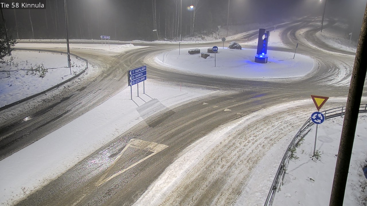 Weather Camera Image Road 58 Kinnula, Kinnula, Keski-Suomi