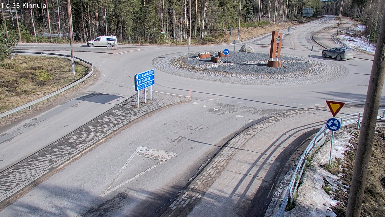 Weather Camera Image Road 58 Kinnula, Kinnula, Keski-Suomi