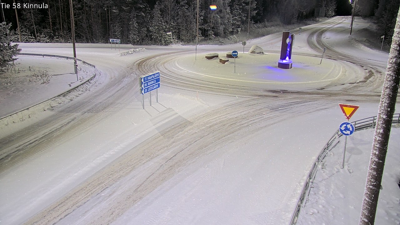 Kelikamerat Kuva Tie 58 Kinnula, Kinnula, Keski-Suomi