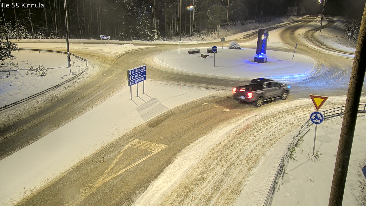 Weather Camera Image Road 58 Kinnula, Kinnula, Keski-Suomi