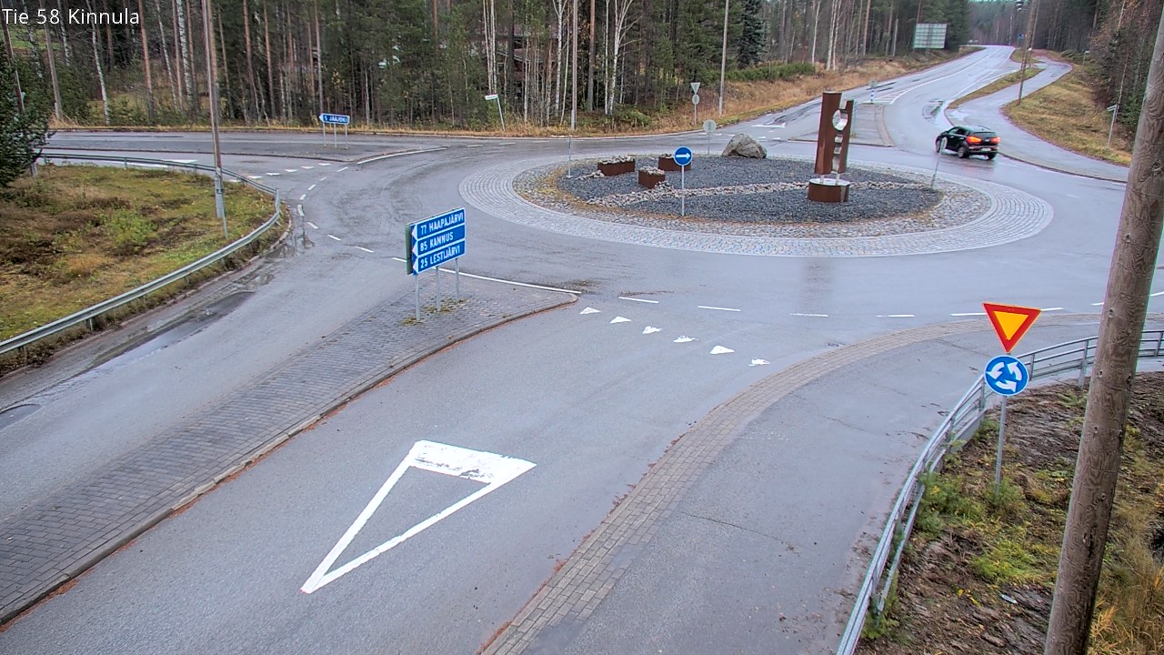 Weather Camera Image Väg 58 Kinnula, Kinnula, Keski-Suomi