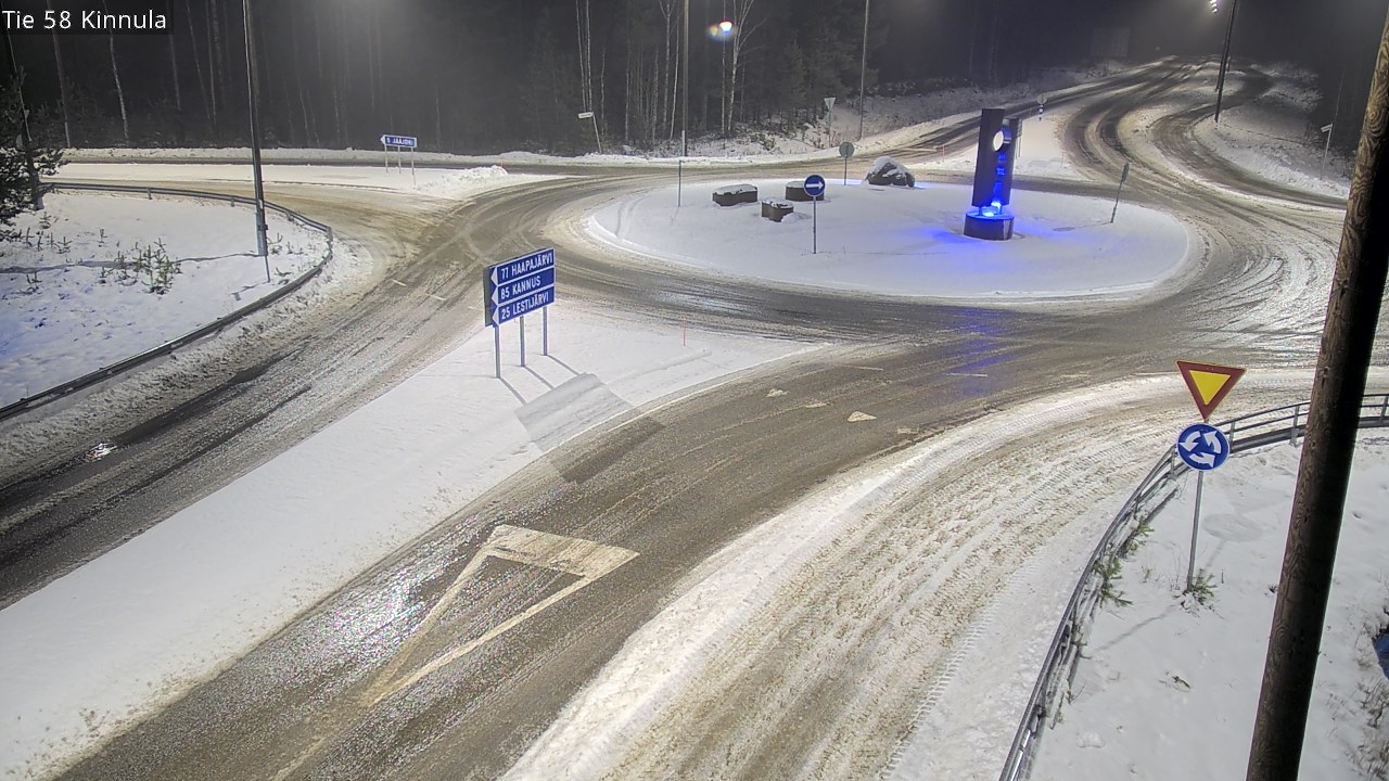 Weather Camera Image Road 58 Kinnula, Kinnula, Keski-Suomi