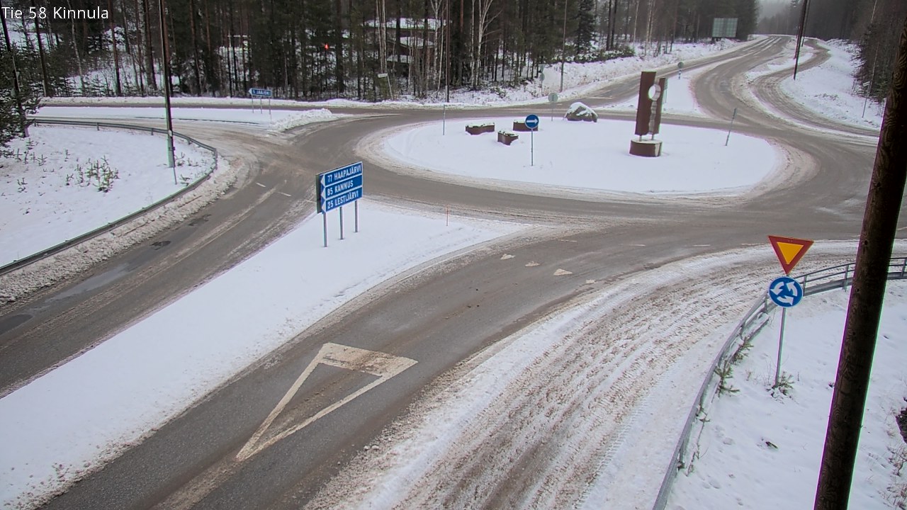 Weather Camera Image Väg 58 Kinnula, Kinnula, Keski-Suomi