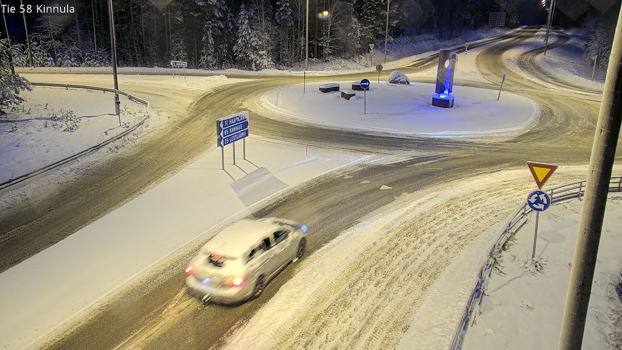 Weather Camera Image Road 58 Kinnula, Kinnula, Keski-Suomi