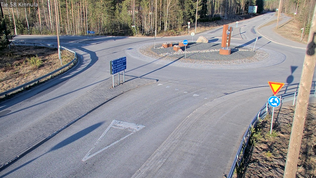 Kelikamerat Kuva Tie 58 Kinnula, Kinnula, Keski-Suomi