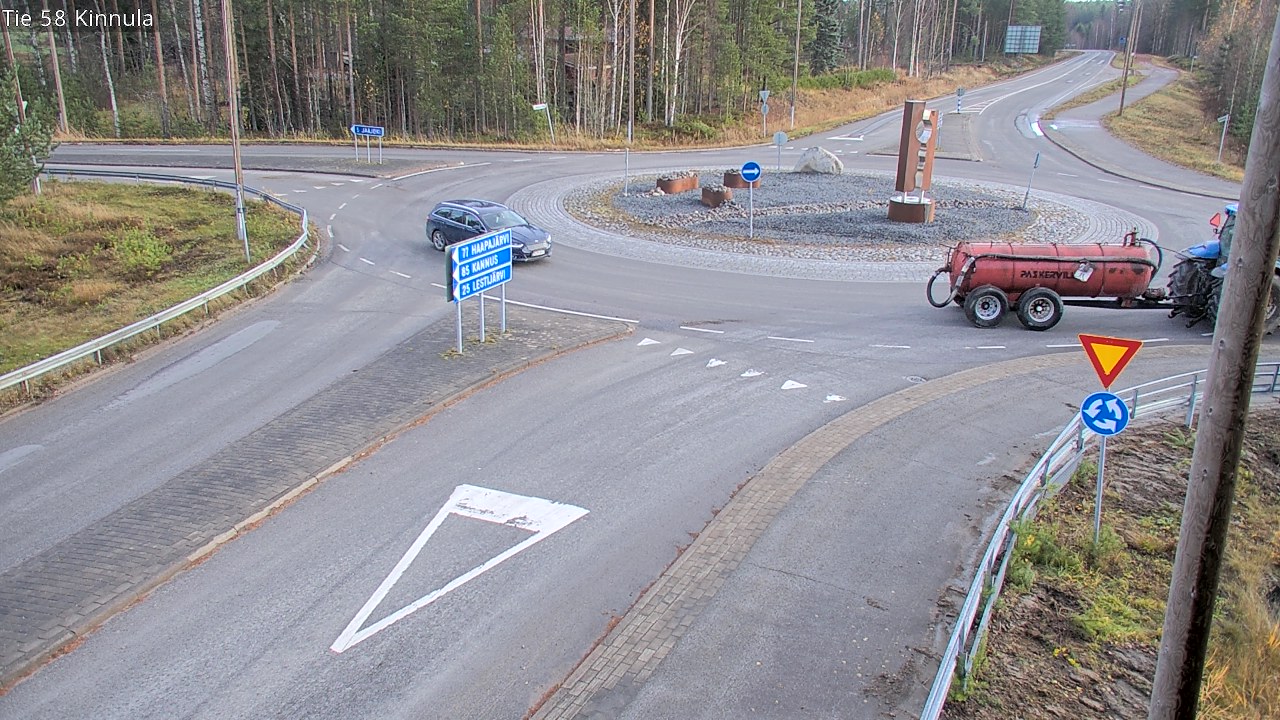 Kelikamerat Kuva Tie 58 Kinnula, Kinnula, Keski-Suomi