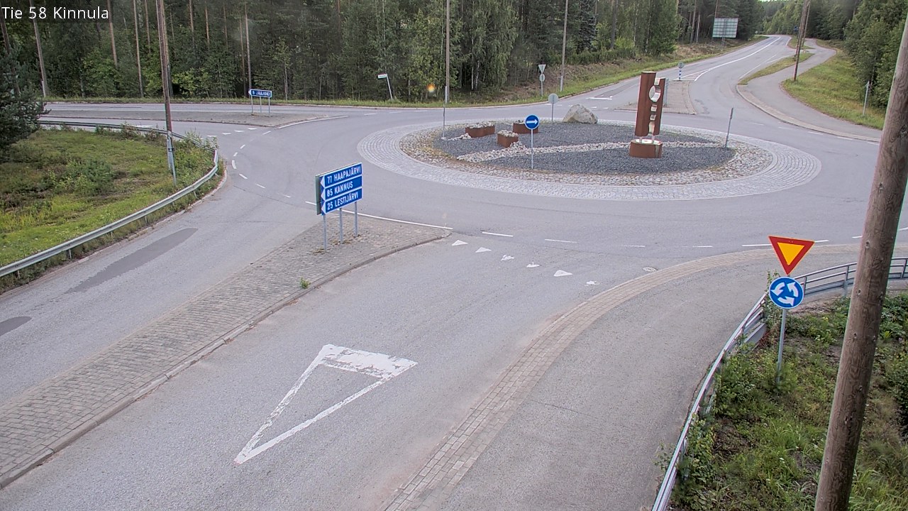 Weather Camera Image Väg 58 Kinnula, Kinnula, Keski-Suomi