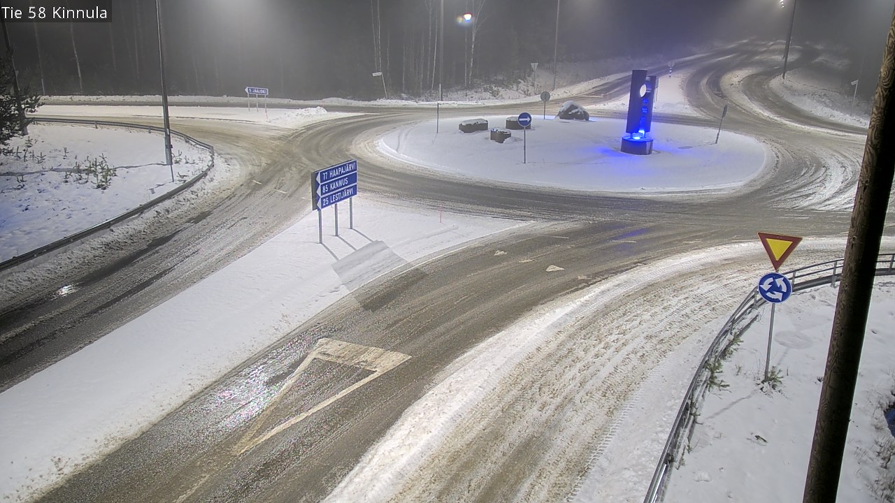 Weather Camera Image Road 58 Kinnula, Kinnula, Keski-Suomi