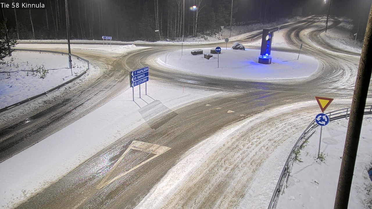 Weather Camera Image Road 58 Kinnula, Kinnula, Keski-Suomi