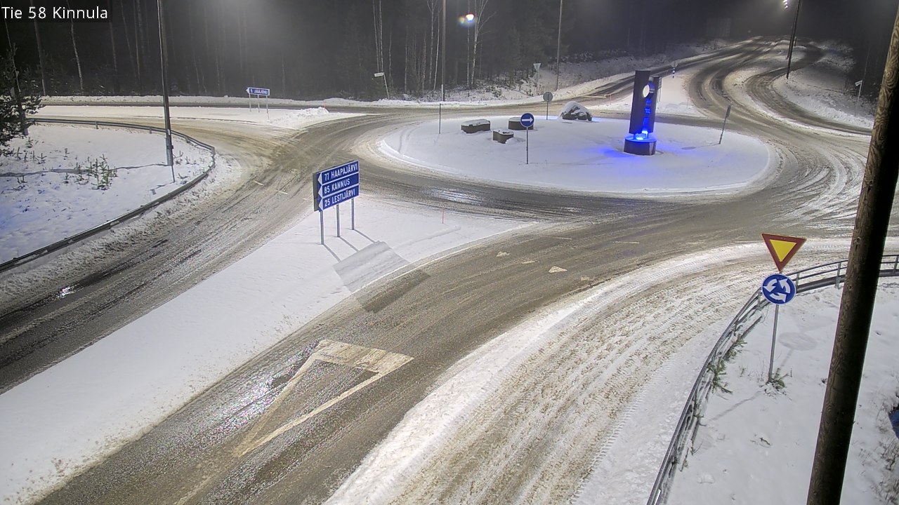 Weather Camera Image Road 58 Kinnula, Kinnula, Keski-Suomi