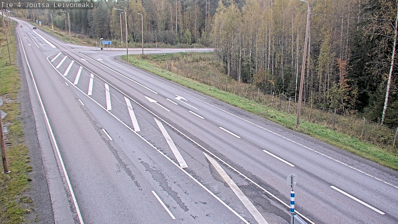 Weather Camera Image Road 4 Joutsa Leivonmäki, Joutsa, Keski-Suomi