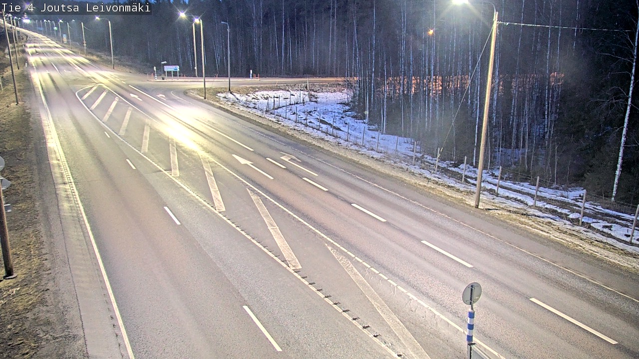 Weather Camera Image Road 4 Joutsa Leivonmäki, Joutsa, Keski-Suomi