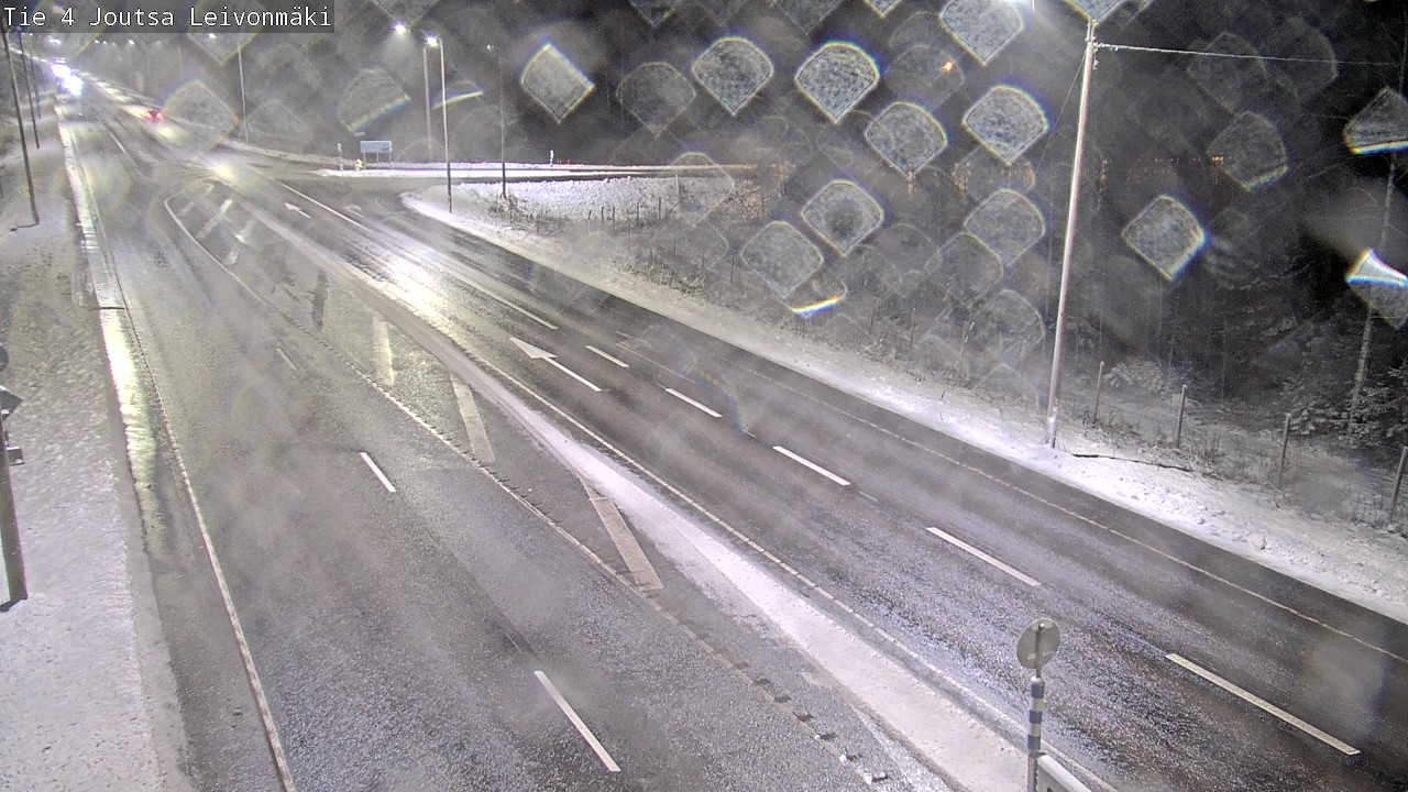 Weather Camera Image Väg 4 Joutsa Leivonmäki, Joutsa, Keski-Suomi