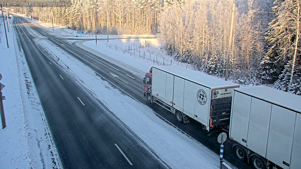 Weather Camera Image Road 4 Joutsa Leivonmäki, Joutsa, Keski-Suomi
