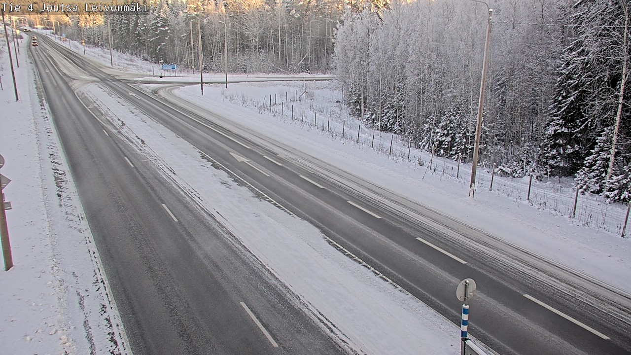 Weather Camera Image Road 4 Joutsa Leivonmäki, Joutsa, Keski-Suomi