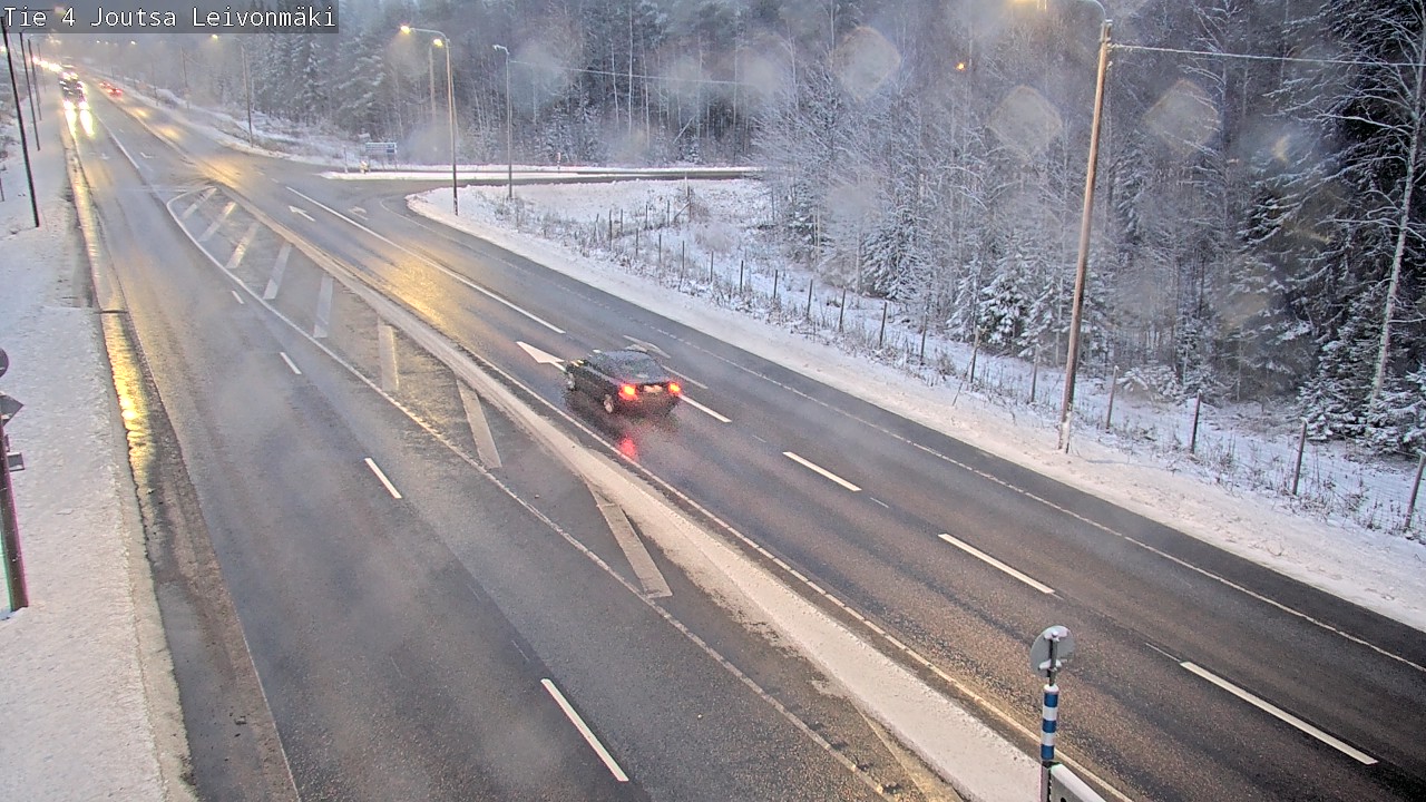 Weather Camera Image Road 4 Joutsa Leivonmäki, Joutsa, Keski-Suomi