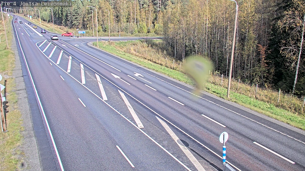 Weather Camera Image Road 4 Joutsa Leivonmäki, Joutsa, Keski-Suomi