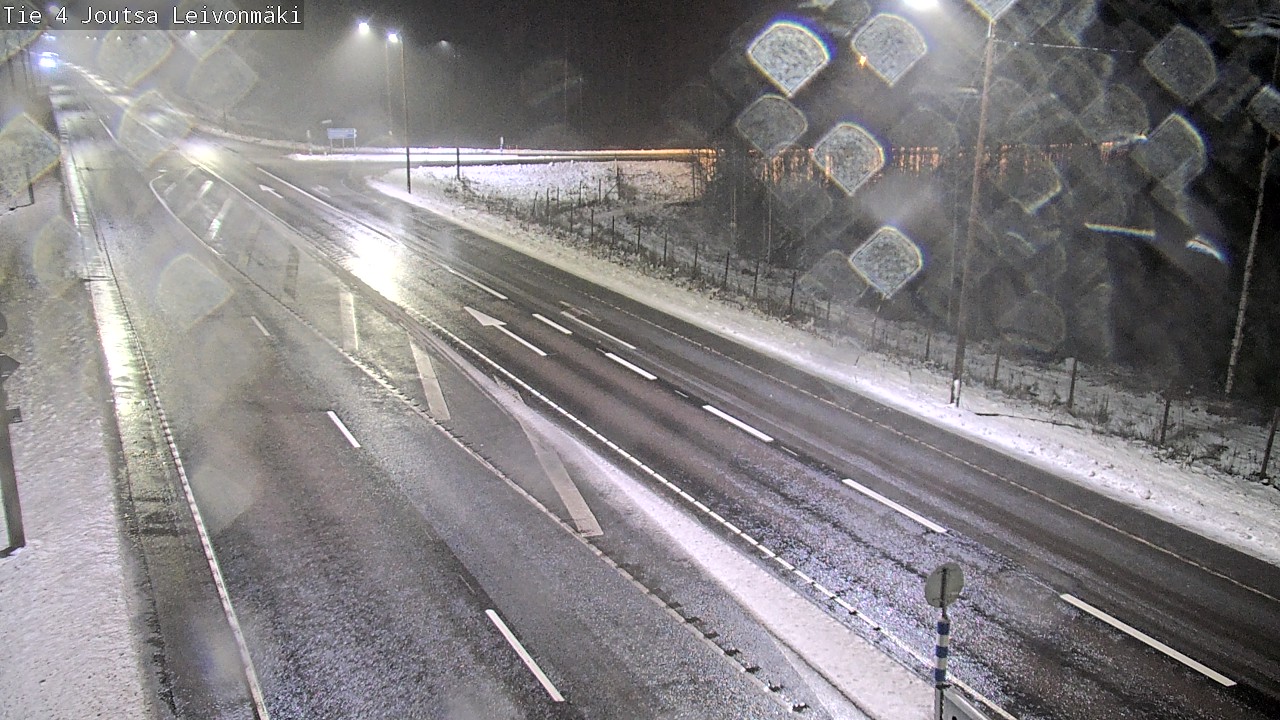 Weather Camera Image Väg 4 Joutsa Leivonmäki, Joutsa, Keski-Suomi