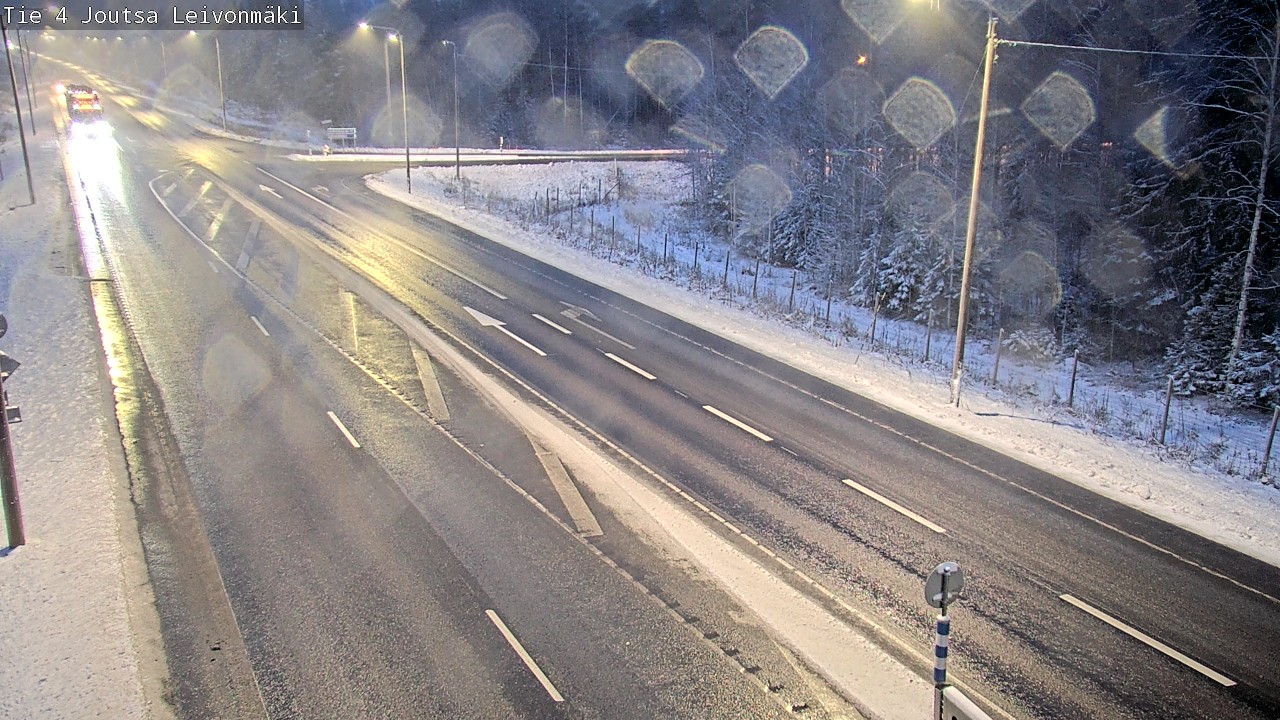 Weather Camera Image Road 4 Joutsa Leivonmäki, Joutsa, Keski-Suomi