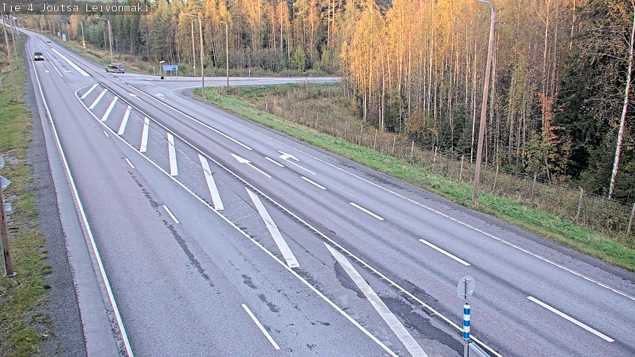 Weather Camera Image Road 4 Joutsa Leivonmäki, Joutsa, Keski-Suomi