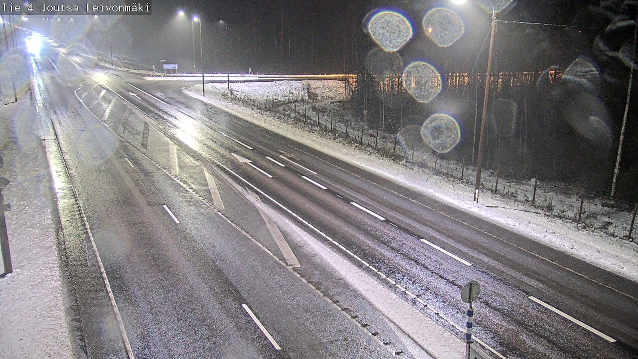 Weather Camera Image Väg 4 Joutsa Leivonmäki, Joutsa, Keski-Suomi