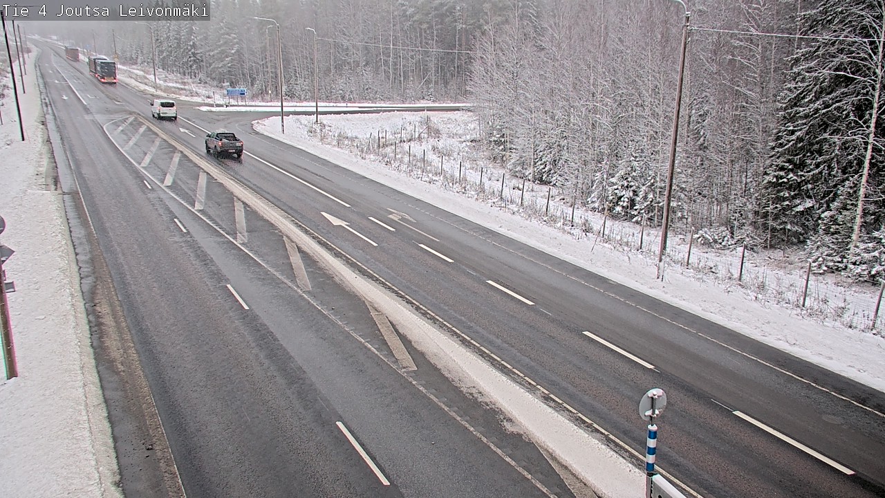 Weather Camera Image Road 4 Joutsa Leivonmäki, Joutsa, Keski-Suomi