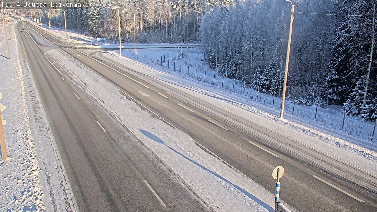 Weather Camera Image Road 4 Joutsa Leivonmäki, Joutsa, Keski-Suomi