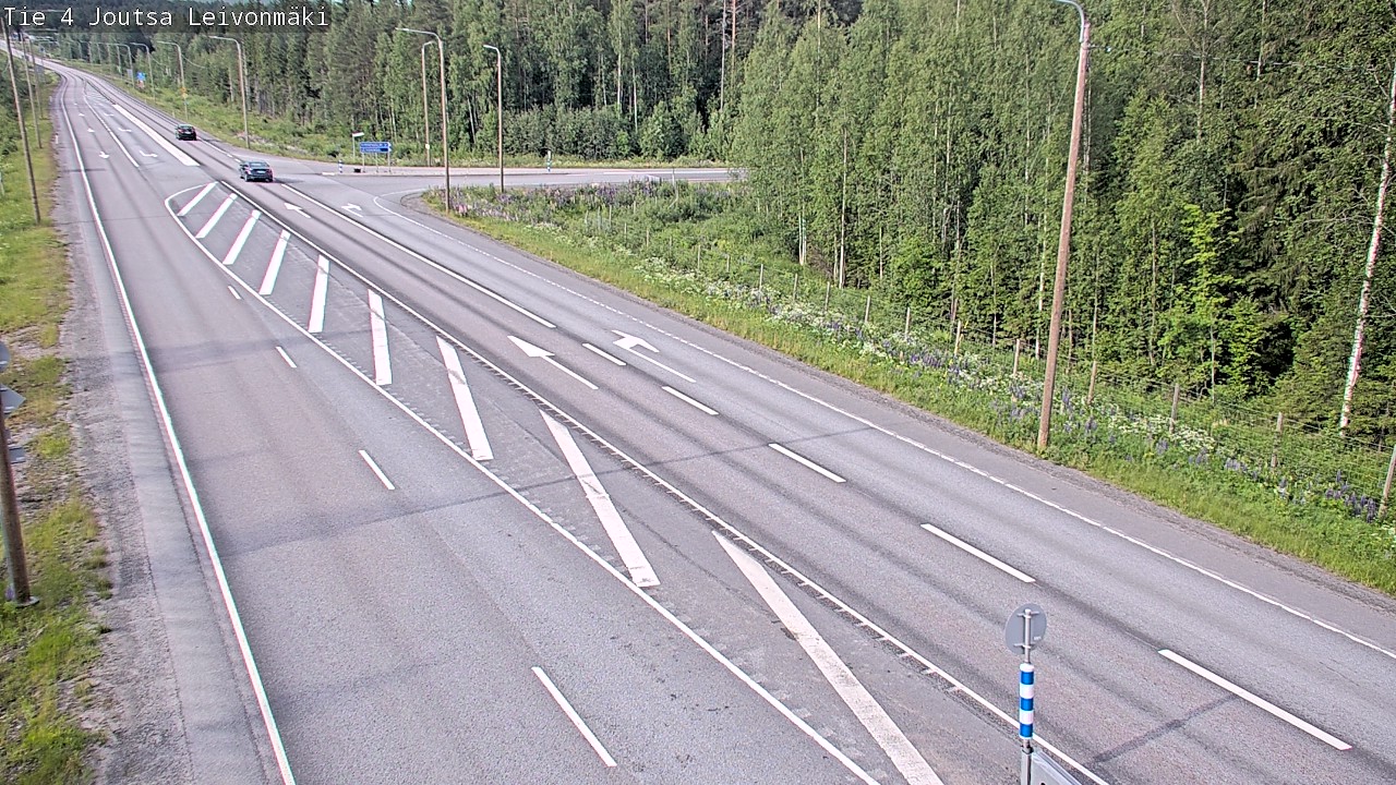 Kelikamerat Kuva Tie 4 Joutsa Leivonmäki, Joutsa, Keski-Suomi
