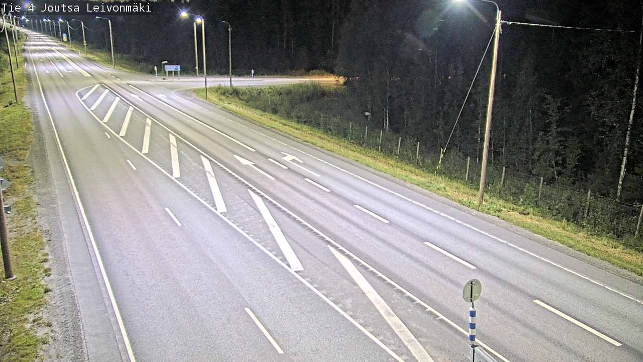 Weather Camera Image Väg 4 Joutsa Leivonmäki, Joutsa, Keski-Suomi
